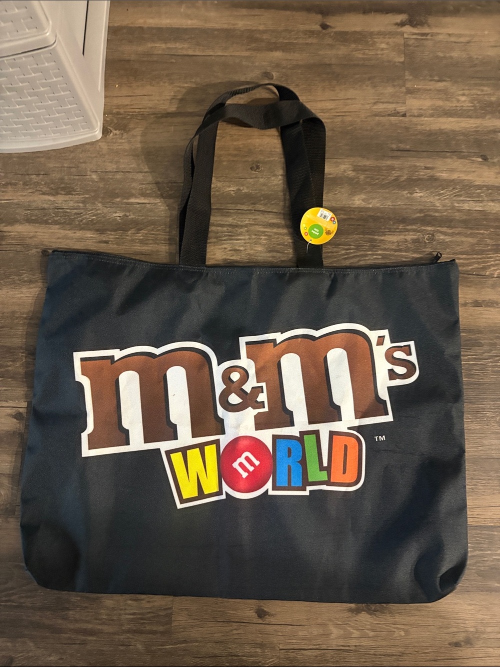 M&M’s World Tote Bag NWT